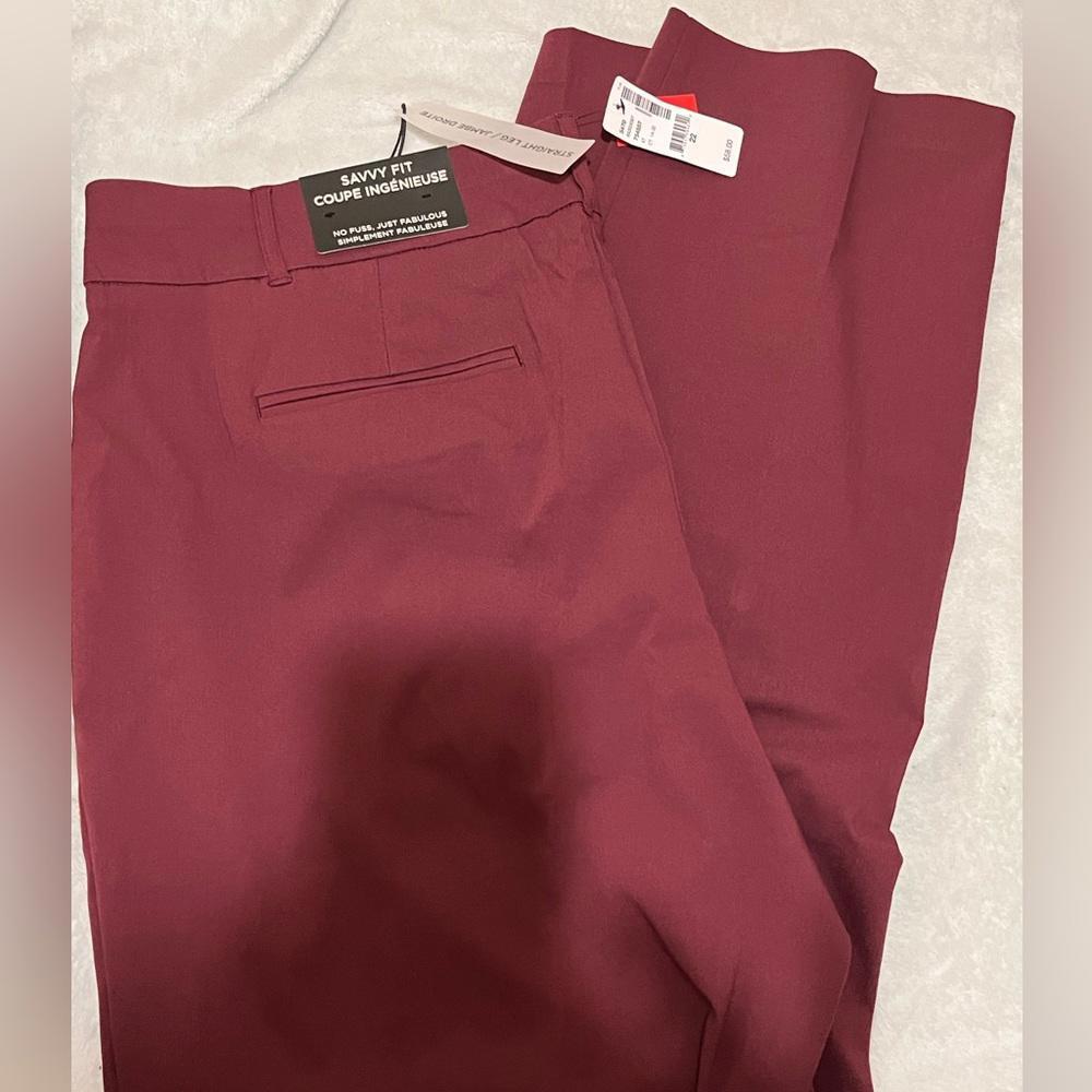 Pennington burgundy dress pants